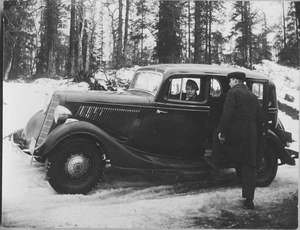 Первый автомобиль Мончегорска
